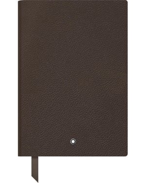 Montblanc Medium Leather Notebook - Brown