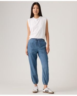 Levi's Essential Mid-rise jogger Pants - Blue