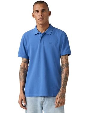 Levi's Original Classic Polo Neckline Regular-fit Polo Shirt - Blue