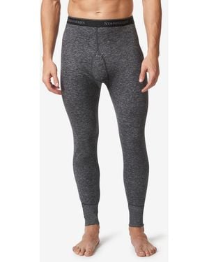 Stanfield's 2 Layer Merino Wool Blend Long Underwear - Blue