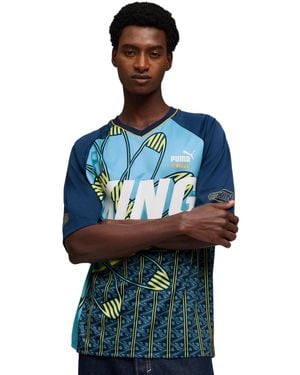 PUMA King Short-sleeve Jersey - Blue