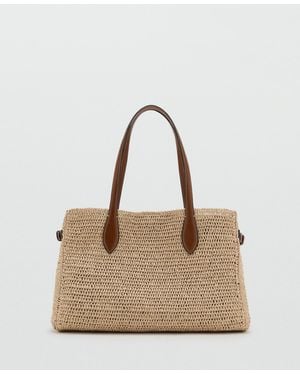 Mango Natural-fiber Tote Bag