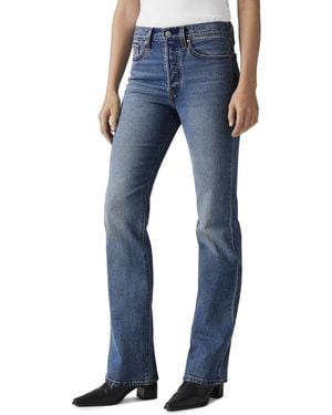 Levi's Wedgie Boot High Rise Jeans - Blue