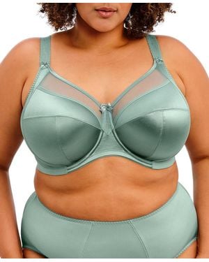 Goddess Keira Underwire Bra - Green