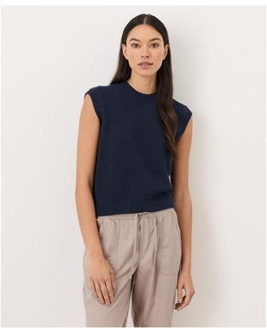 Pact Organic Cotton Shoreline Relaxed Shell - Blue