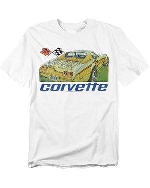 Corvette Logovision Chevy Chevrolet 74 T-shirt - White