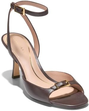 Cole Haan Annalise Buckle Sandals - White