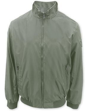 Point Zero Water-repellent Full-zip Bomber Windbreaker - Green