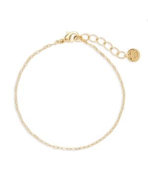 Brook and York Carly Chain Bracelet - White