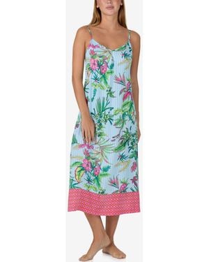 Sanctuary Pull-on Maxi Chemise Nightdress - Blue