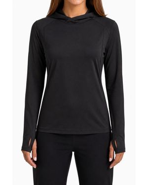 Spyder Sunbeam Hooded Long-sleeve Hoodie - Black