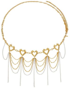 Desigual Chain Belt - Metallic