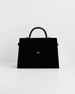 Fable England Structured Medium Tote - Black