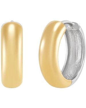 Macy's huggies Earrings - White