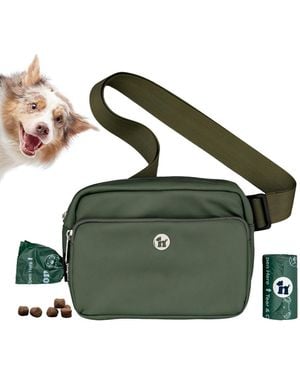 Puppington 3-in-1 Crossbody Dog Walk Bag - Green