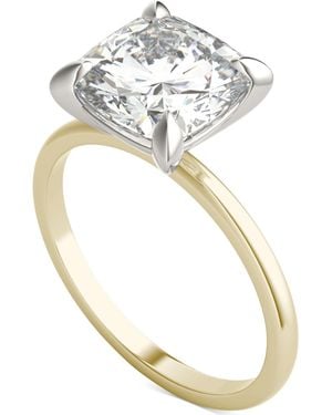 Charles & Colvard Classic Basket Solitaire Engagement Ring (2-3/4 Ct. T.w. - Metallic