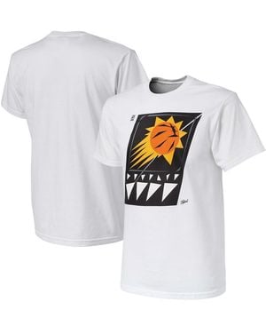 NBA Exclusive Collection Nba X Naturel Phoenix Suns No Caller Id T-shirt - White