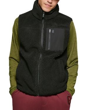 BASS OUTDOOR Coastal Fleece Full-zip Vest - Green