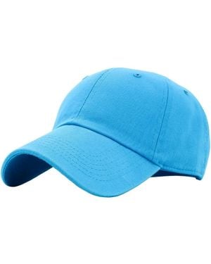 FURLING Classic Cotton Adjustable Low Crown Baseball Cap - Blue