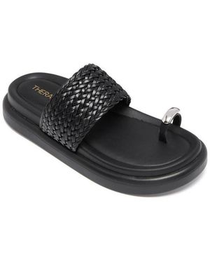 Therapy Australia Women Prevail Open Round Toe - Black