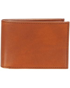 Bosca Small Bifold Wallet - Brown
