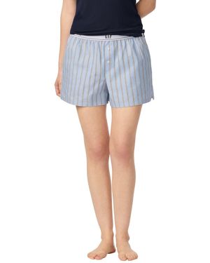 Gap Poplin Pull-on Boxer Shorts - Blue