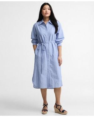 Barbour Avon Midi Dress - Blue