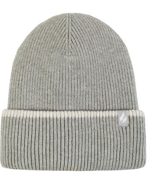 Heat Holders Lurex Stripe Teton Roll Hat - Gray