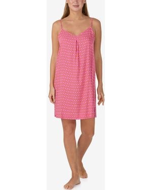 Sanctuary Sleeveless Short Chemise Nightdress - Pink