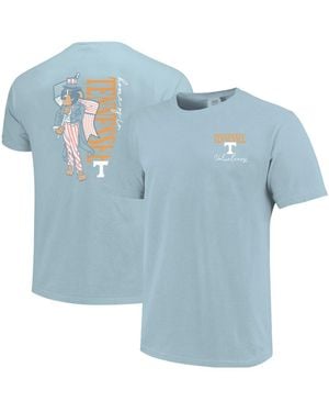 Image One Tennessee Volunteers Americana Mascot Comfort Colors T-shirt - Blue