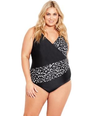 Avenue Spliced Print 1 Piece - Multicolor