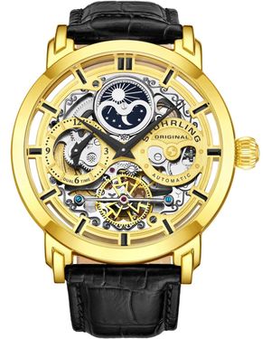 Stuhrling Legacy Leather - Metallic