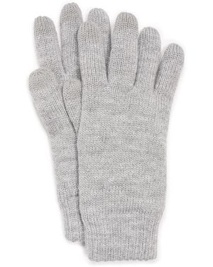 Muk Luks Heat Retainer Cable Texting Glove - Gray