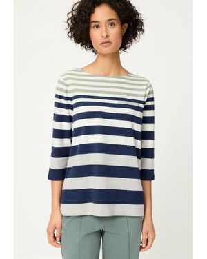Olsen Varied Stripe T-shirt - Blue
