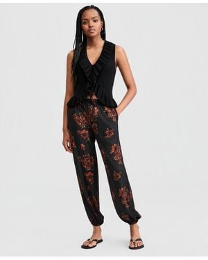 And Now This Drawstring Balloon Pants - Black