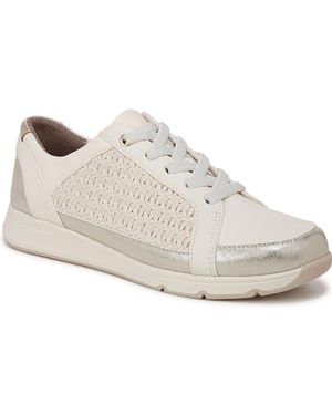 LifeStride Recover Washable Lace Up Sneakers - White