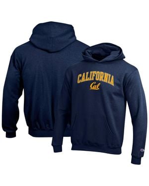 Champion Big Boys And Girls Cal Bears Campus Pullover Hoodie - Blue