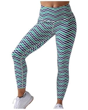 Tavi Cloud High Waisted 7/8 Tight - Blue