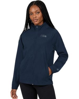 Starter Seattle Seahawks Athleisure Lightweight Full-zip Raglan Jacket - Blue