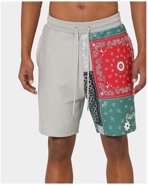 carre Bandana Ultra Multi Classic Track Shorts - Multicolor