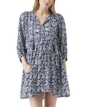 Ripe Maternity Maternity Cali Nursing Dress - Blue