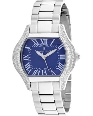 Christian Van Sant Bianca Dial Watch - Blue