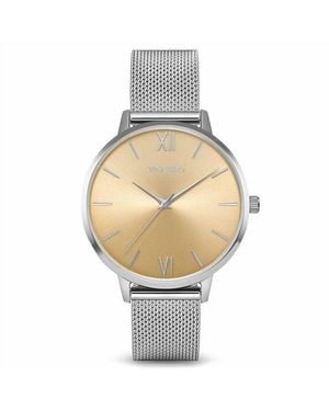 Vincero Gold Eros Mesh Watch - Metallic