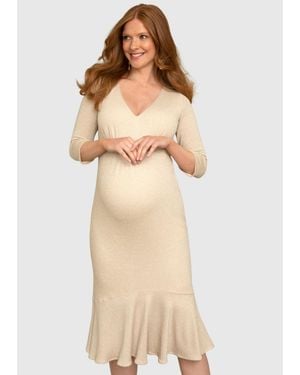 Tiffany Rose Maternity Stella Maternity Dress - Natural