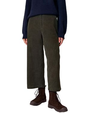 Celtic & Co. Corduroy Crop Culottes Pants - Black
