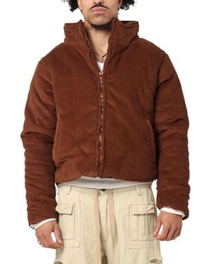 Xxiii Corduroy Flight Jacket - Brown