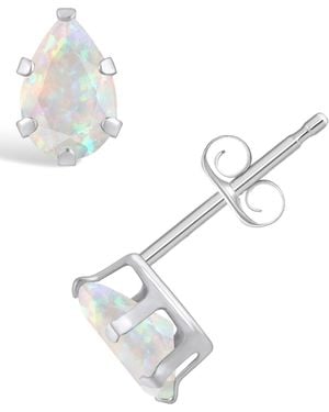 Macy's Gemstone Stud Earrings - Metallic