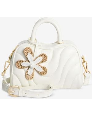 INC International Concepts Aydenn Mini Wave Satchel Handbag - Natural