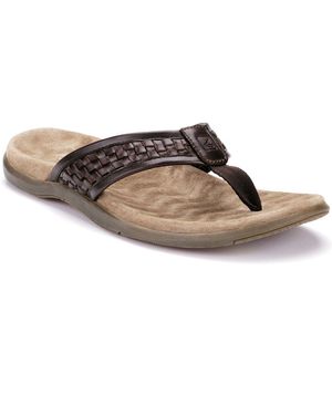 Sperry Top-Sider Men's Largo Thong Sandals - Brown