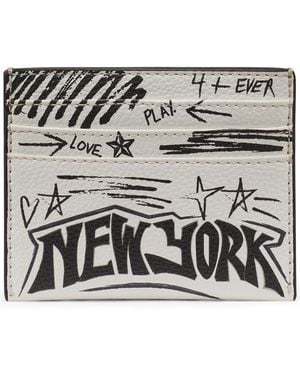 DKNY Bryar Card Case - Metallic